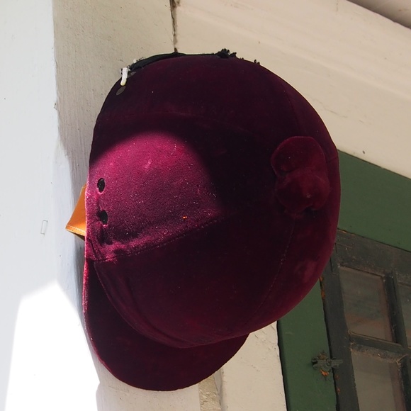 Vintage Accessories - Equestrian II Flexible Peak Hunt Cap Chin Strap